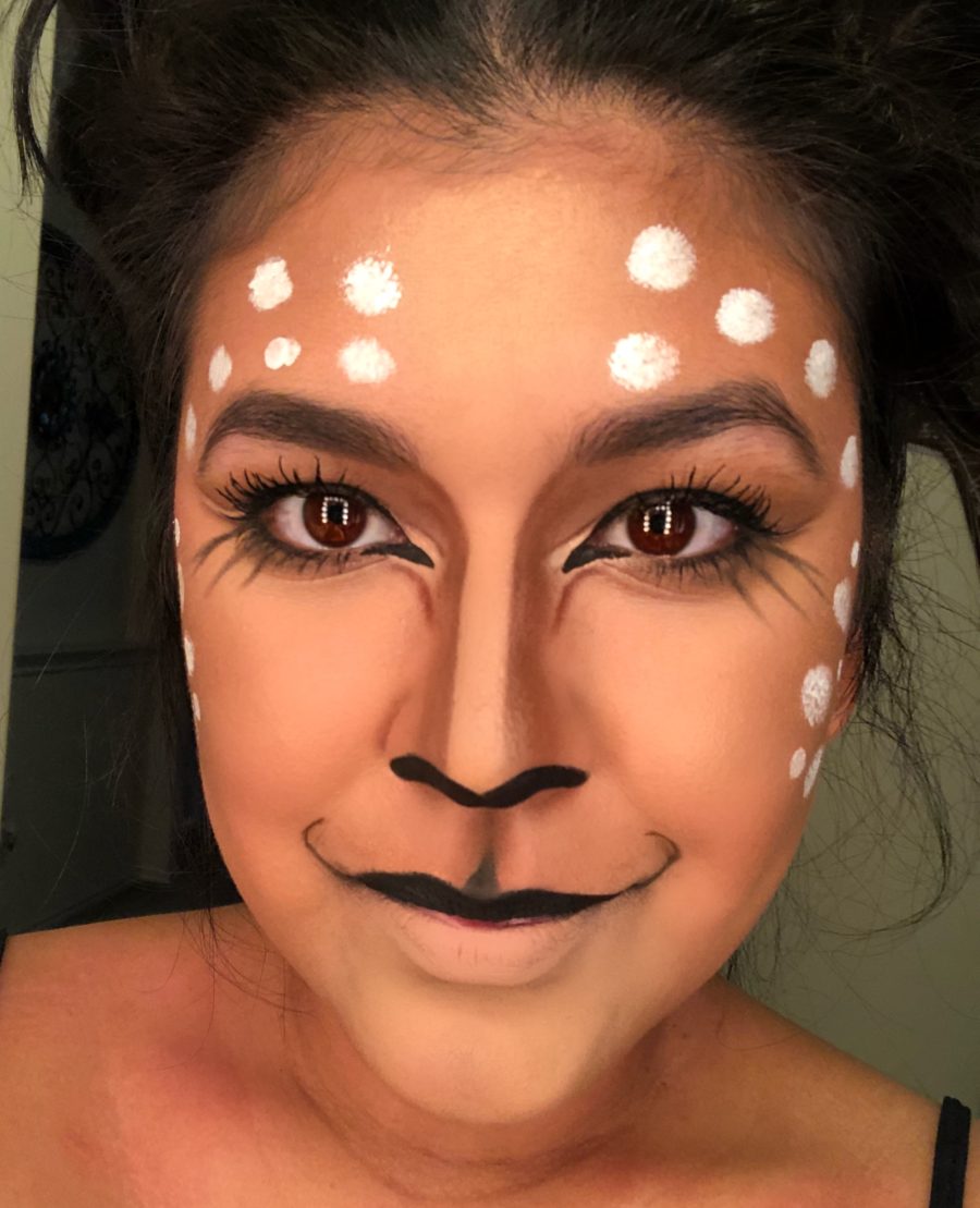 Deer/Bambi Halloween Makeup
